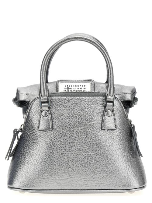 '5AC classique micro handbag MAISON MARGIELA Silver