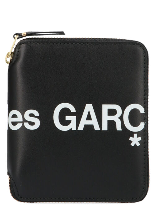 'Huge Logo' wallet COMME DES GARÇONS WALLET White/Black