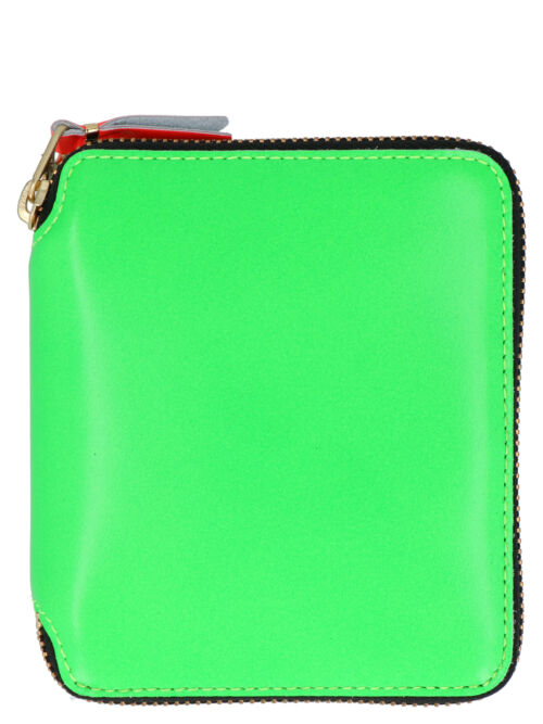 'Fluo Leather Line' wallet COMME DES GARÇONS WALLET Green