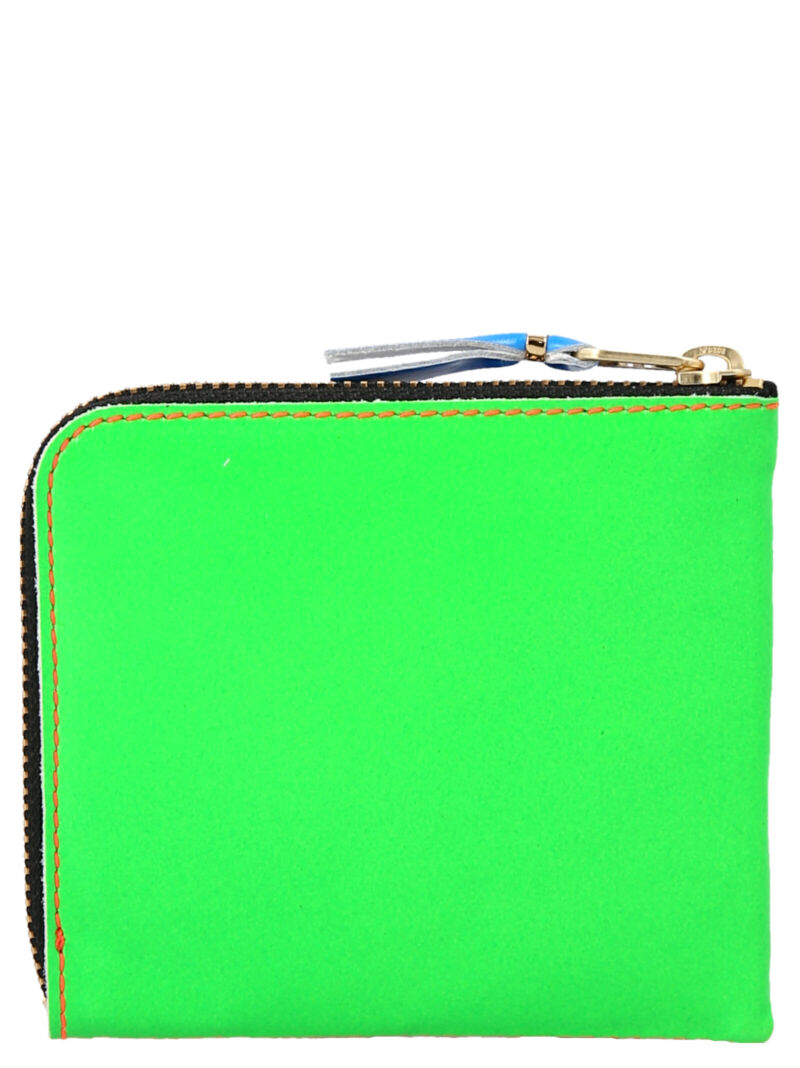 'Super Fluo' wallet SA3100SFGREENORANGE COMME DES GARÇONS WALLET Multicolor