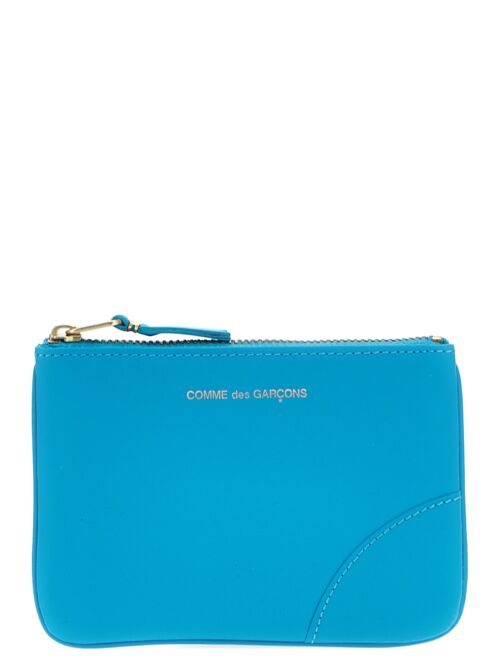 'Classic leather line’ card holder COMME DES GARÇONS WALLET Light Blue