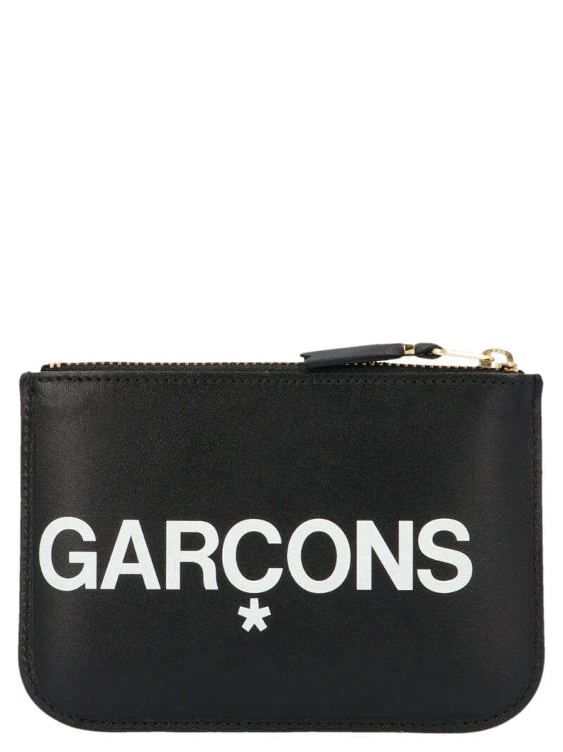 'Huge Logo' purse SA8100HLBLACK COMME DES GARÇONS WALLET White/Black