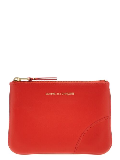 'Classic leather line' card holder COMME DES GARÇONS WALLET Orange