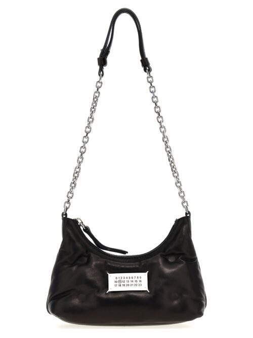 'Glam Slam hobo micro' shoulder bag MAISON MARGIELA Black