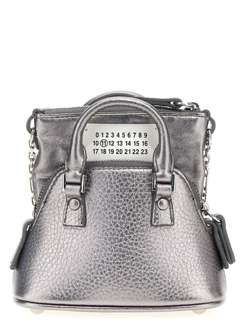 '5AC classique baby' crossbody bag MAISON MARGIELA Silver