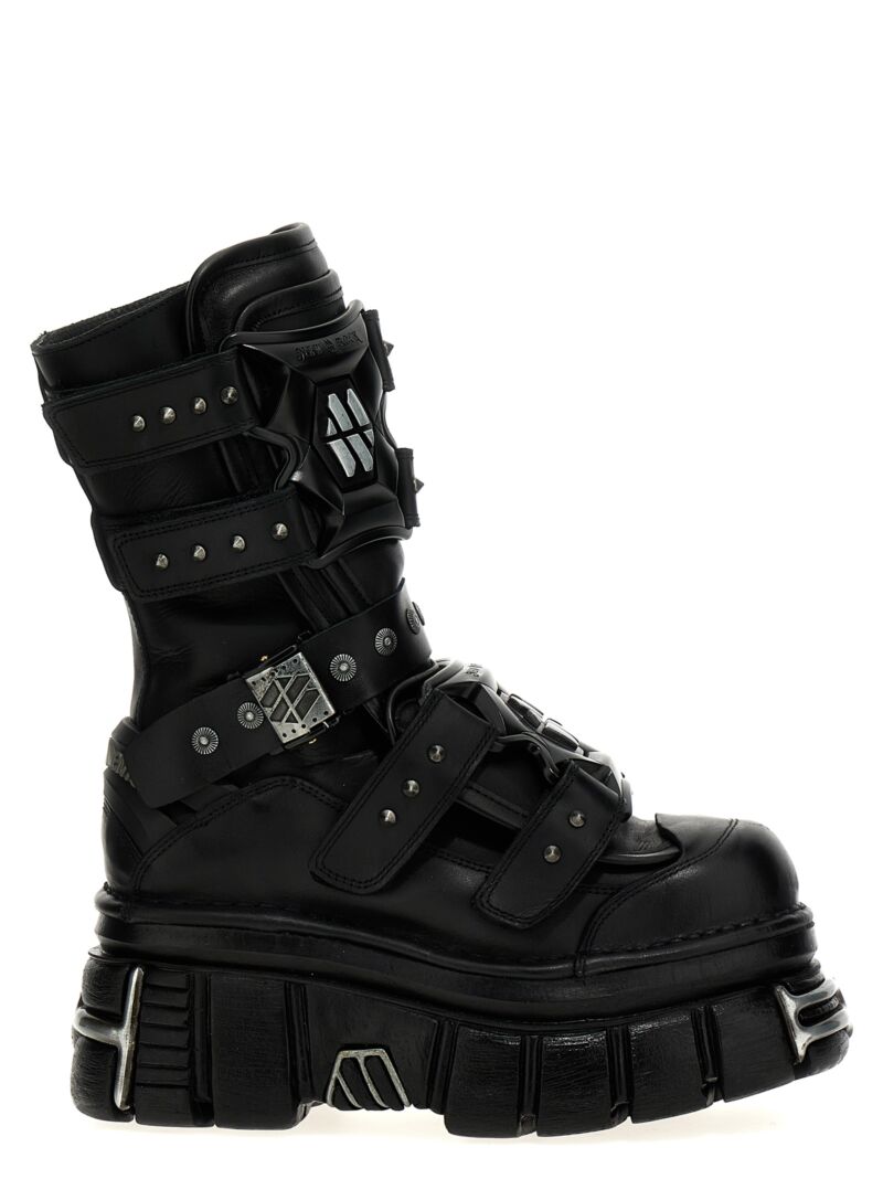 Vetements x New Rock 'Gamer' boots VETEMENTS Black