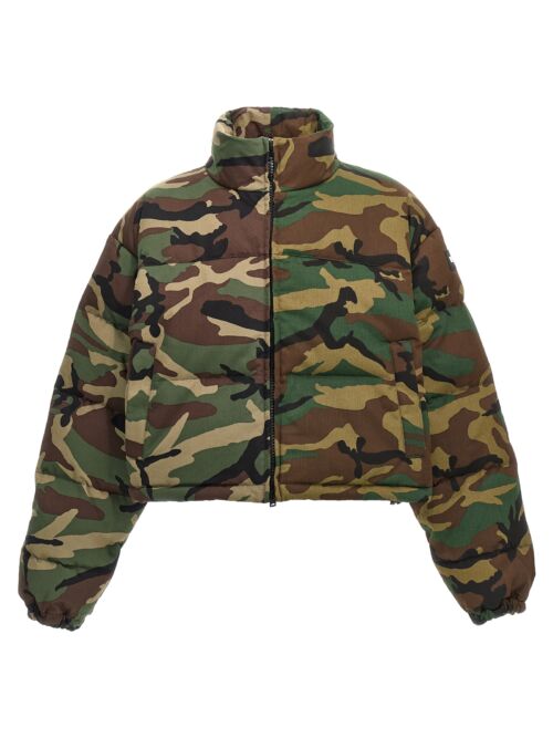 Camouflage down jacket VETEMENTS Green