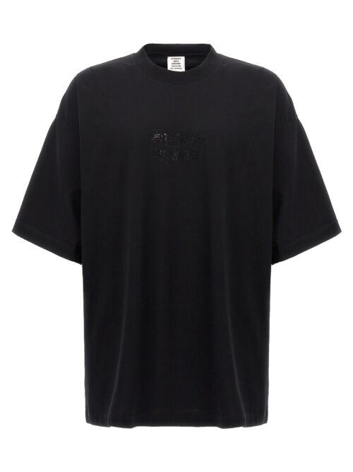 'Spoiled By God' T-shirt VETEMENTS Black