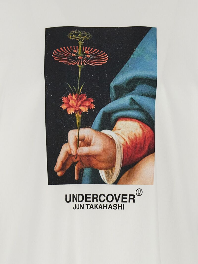 Printed T-shirt 100% cotton UNDERCOVER White