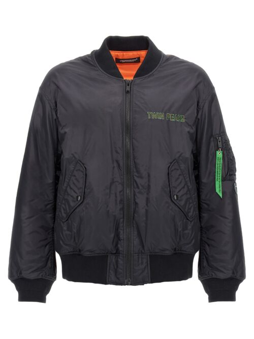 'Twin Peaks' bomber jacket UNDERCOVER Black