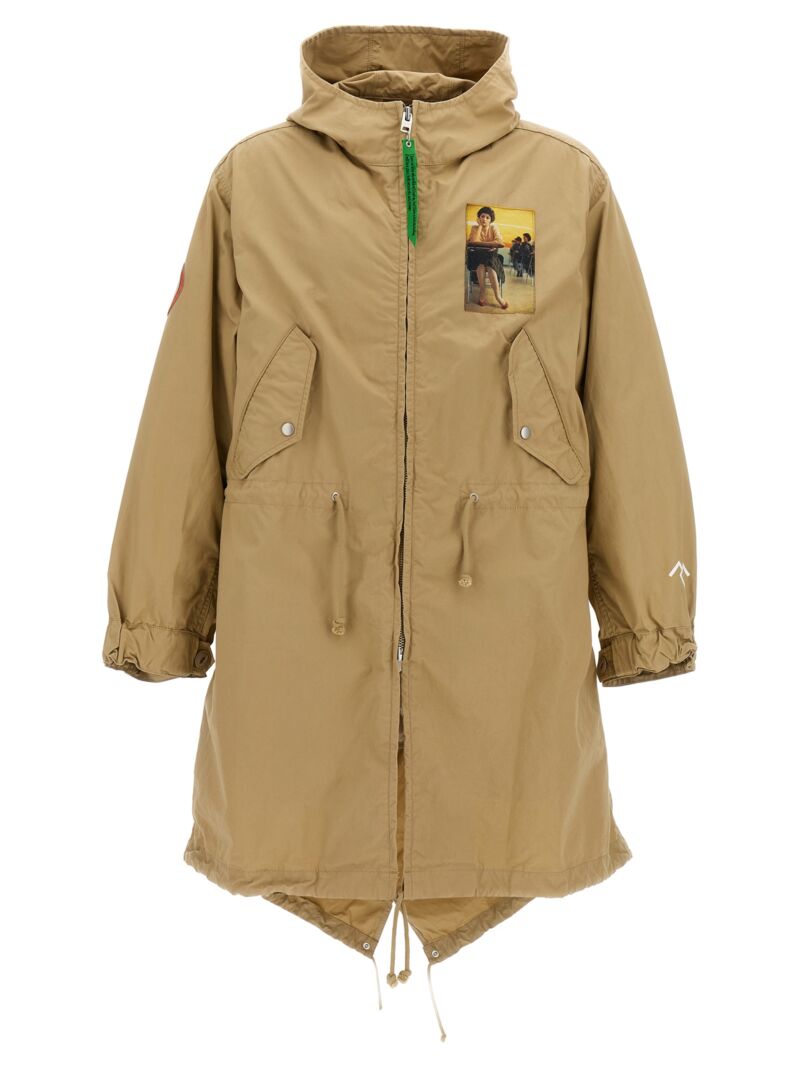 'Twin Peaks' trench coat UNDERCOVER Beige