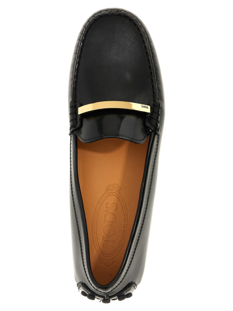 'Gommino' loafers 100% calfskin leather (Bos Taurus) TOD'S Black